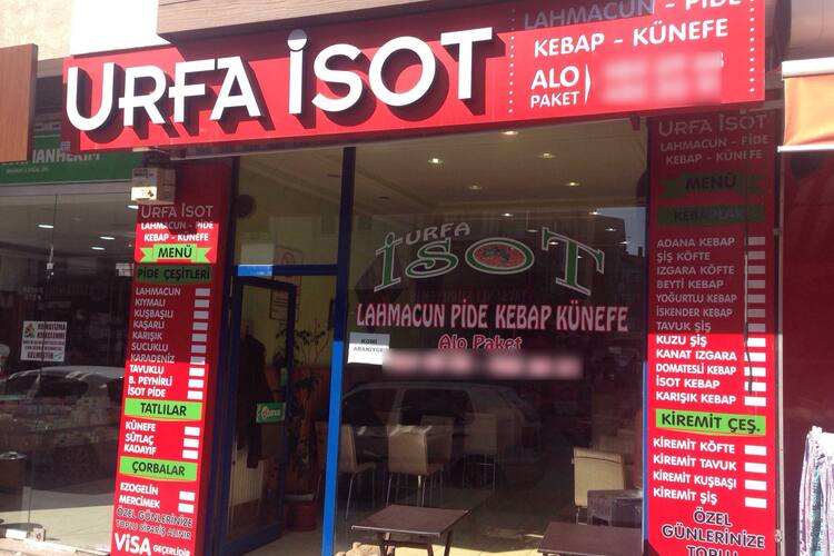 urfa isot lahmacun kebap segmenler